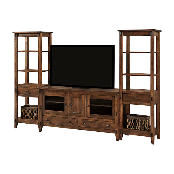 Centennial Enclosed TV Cabinet  Amish Furniture by Shipshewana Furniture  Co.