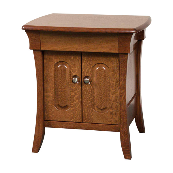 Banbury 2 Door, 1 Jewelry Drawer Night Stand