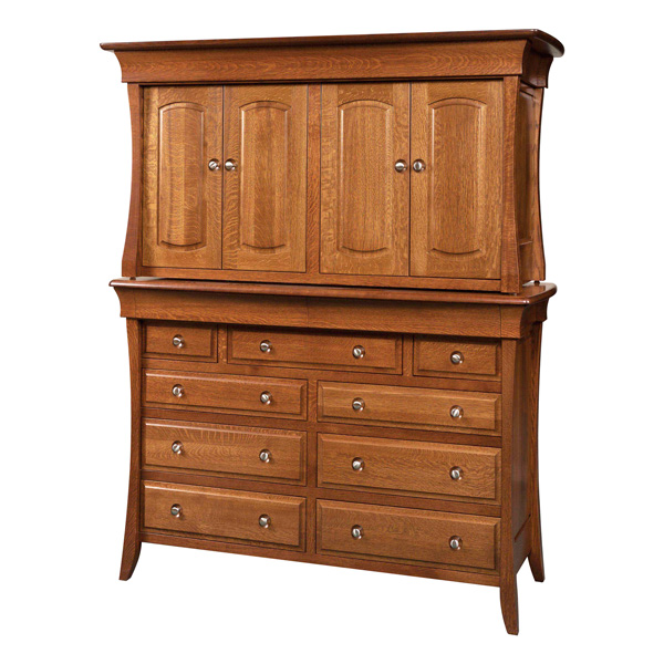 Banbury Double Armoire Mule Chest