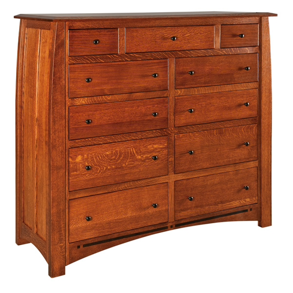 Boulder Creek 11 Drawer Double Chest