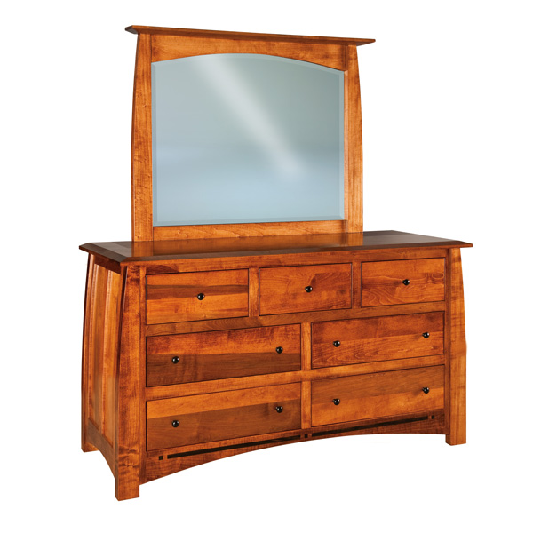 Boulder Creek 7 Drawer Dresser 60\"