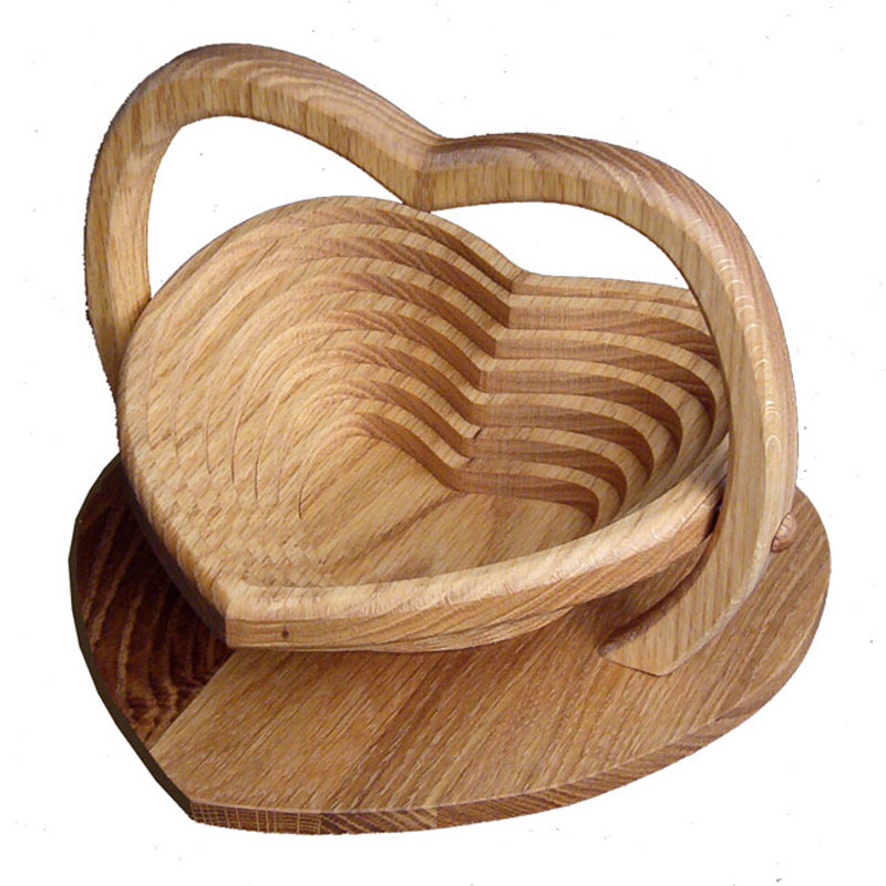 Collapsible Basket - heart