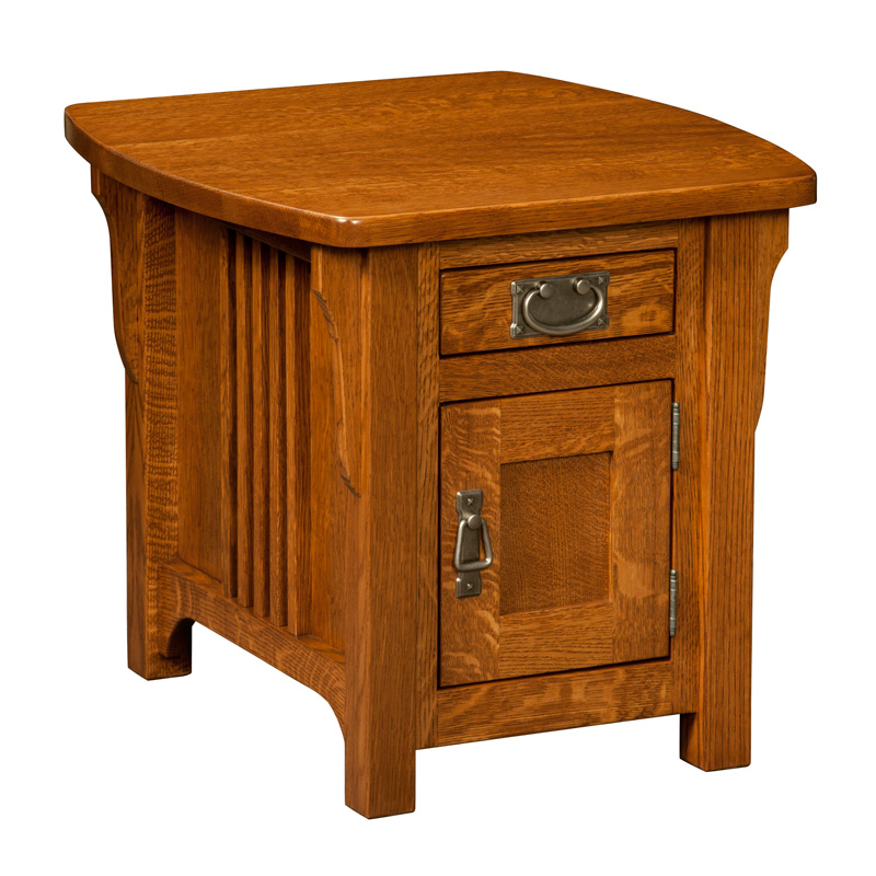 Craftsman Cabinet End Table