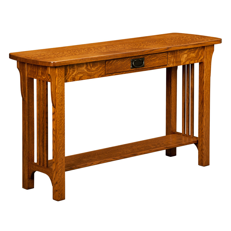 Craftsman Mission Sofa Table - Quick Ship