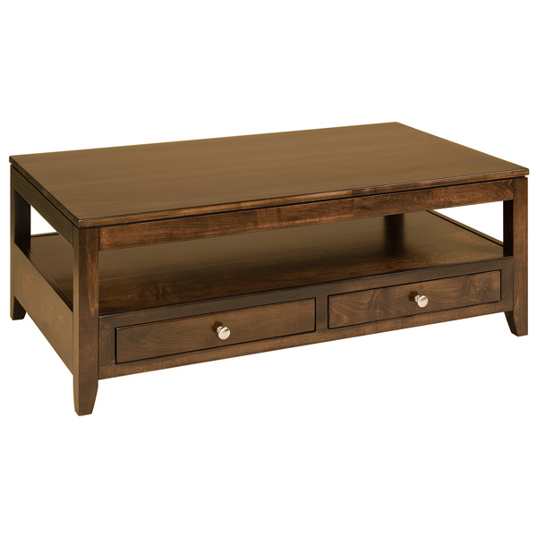 Cumberland Coffee Table (2 Drawers)