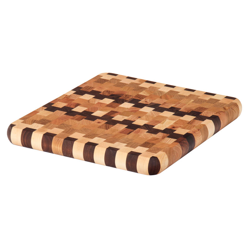 Cutting Board End Grain Checkered