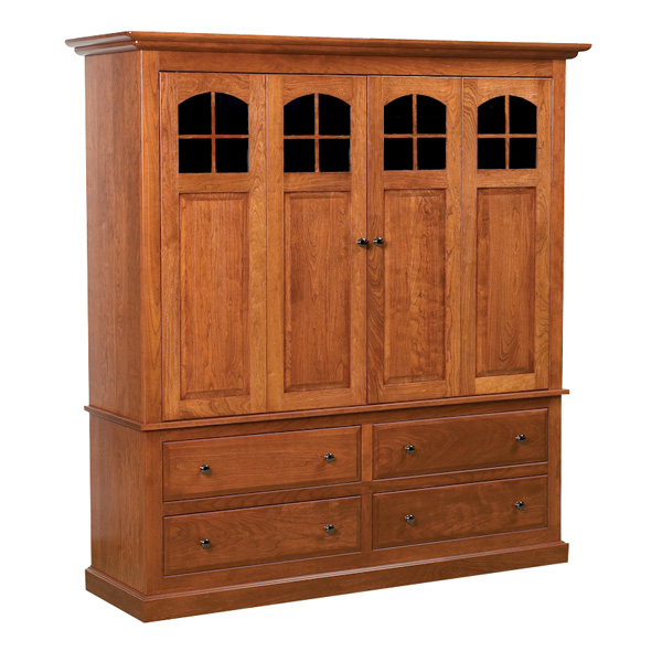 Centennial Enclosed TV Cabinet  Amish Furniture by Shipshewana Furniture  Co.