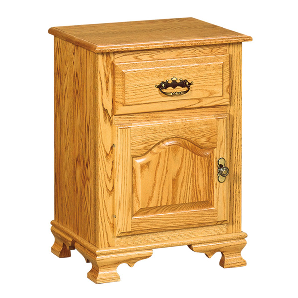 JR Heritage 1 Drawer, 1 Door Nightstand