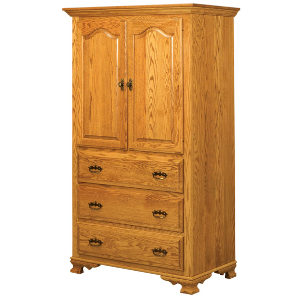 JR Heritage 3 Drawer Armoire