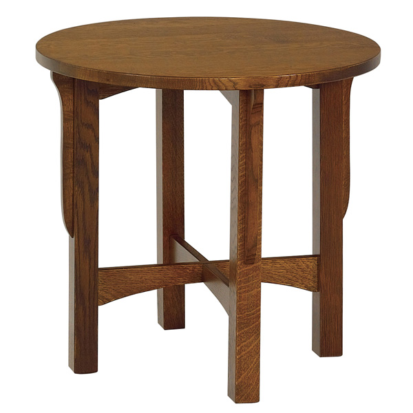 Lancaster 26\" Round End Table