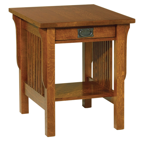 Lancaster End Table 26\"H