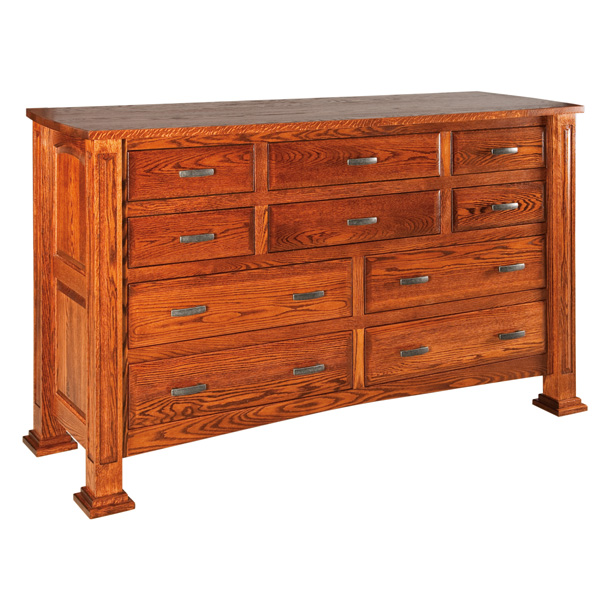 Lexington 10 Drawer Dresser 70\"