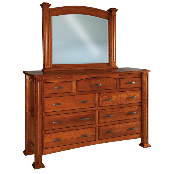 Lexington 9 Drawer, 2 Jewelry Drawer Dresser