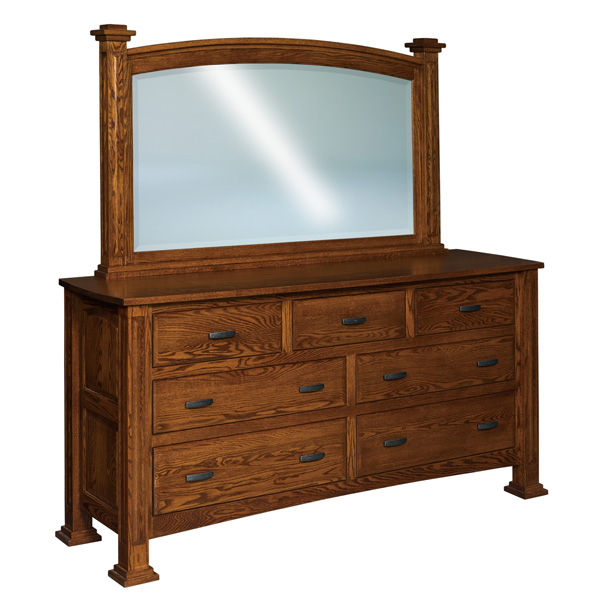 Lexington 7 Drawer Dresser 76"