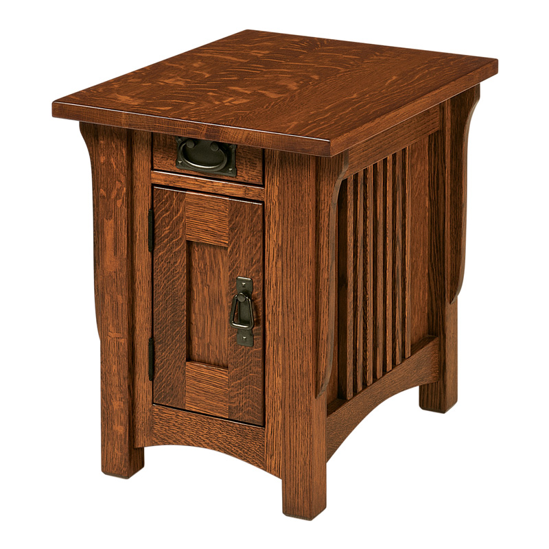 Lombard End Table 17\"W