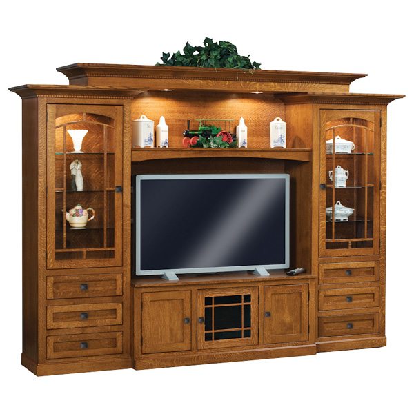 Centennial Enclosed TV Cabinet  Amish Furniture by Shipshewana Furniture  Co.