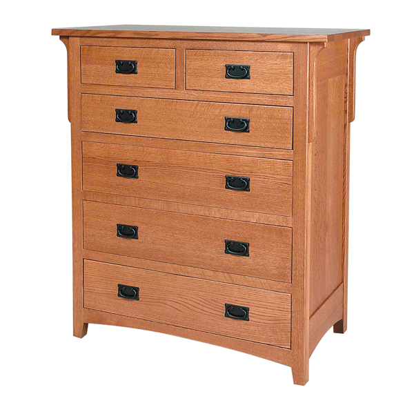 Millcreek Mission 6 Drawer Chest