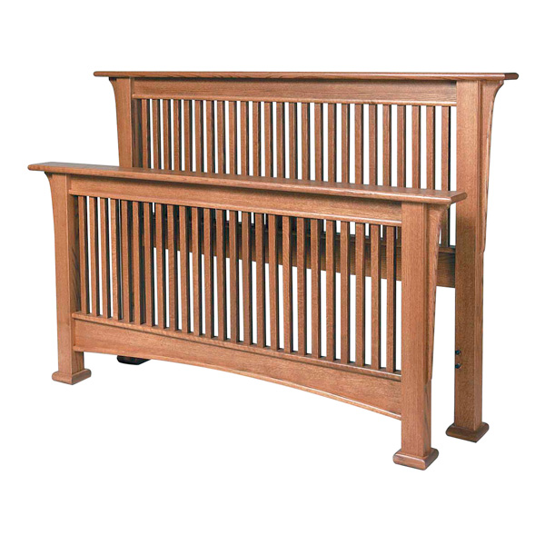 Millcreek Mission Slat Bed