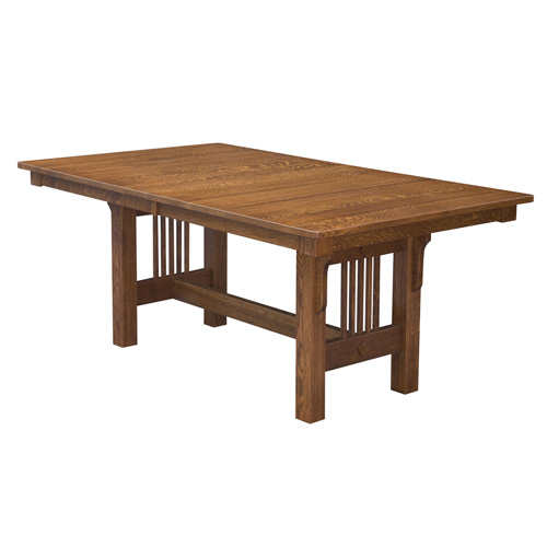 Mission Trestle Dining Table