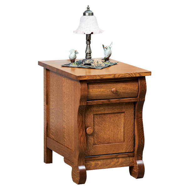 Old Classic Sleigh End Table
