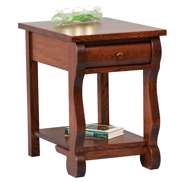 Old Classic Sleigh Open End Table