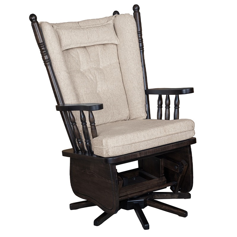 4 Post Highback Swivel Glider