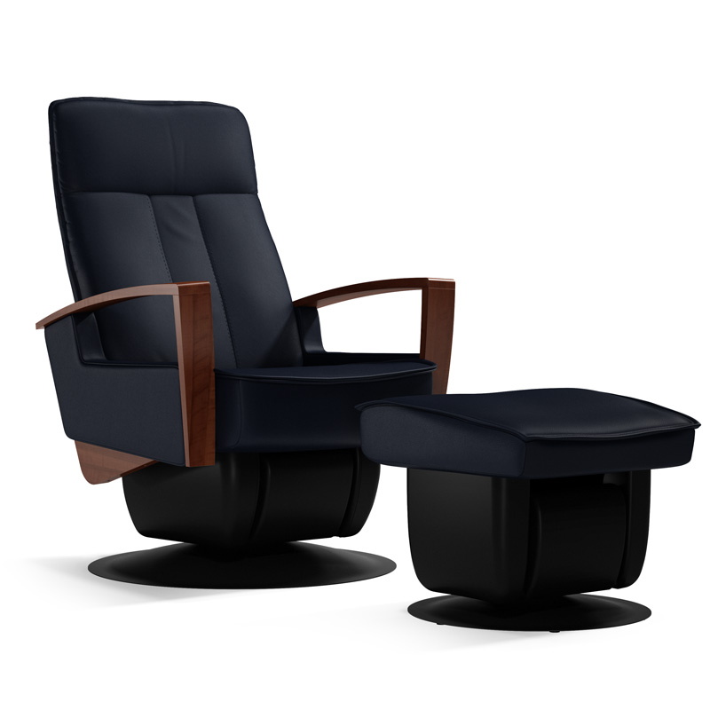 Orford Swivel Gliding Recliner & Ottoman - Medium