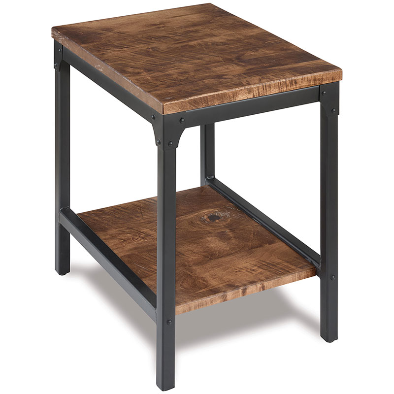 Houston End Table Steel/Wood