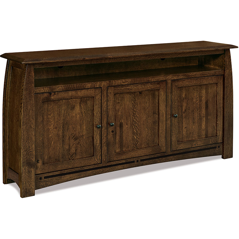 Boulder Creek 62" 3 Door TV Stand w/opening