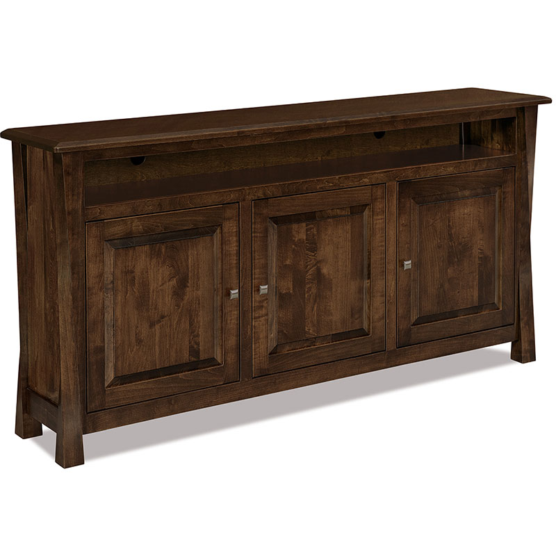 Leonard 62" 3 Door TV Stand w/opening