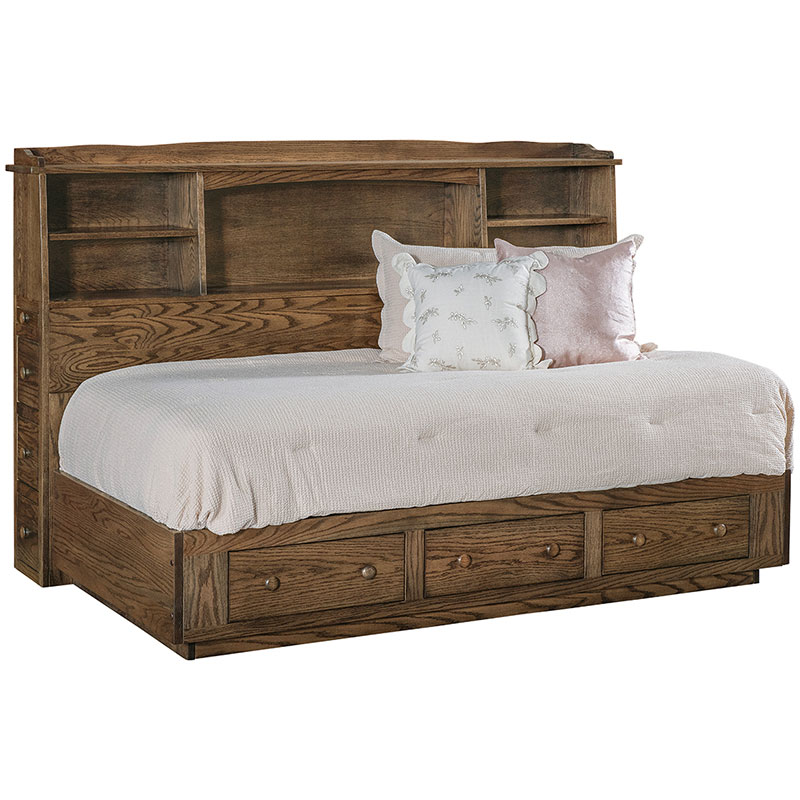 Ajay Bed w/ Storage 53"H