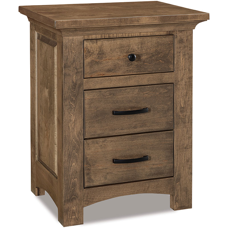 Abby 3 Drawer Nightstand 24"W