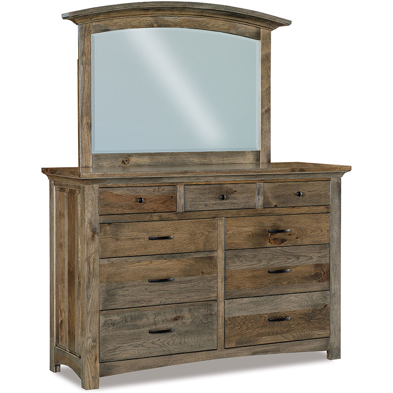 Abby 9 Drawer Dresser 68"W