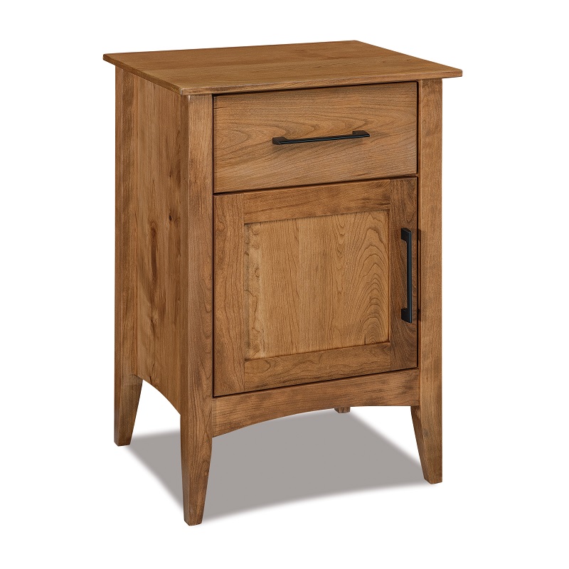 Atlantic 1 Drawer 1 Door Nightstand