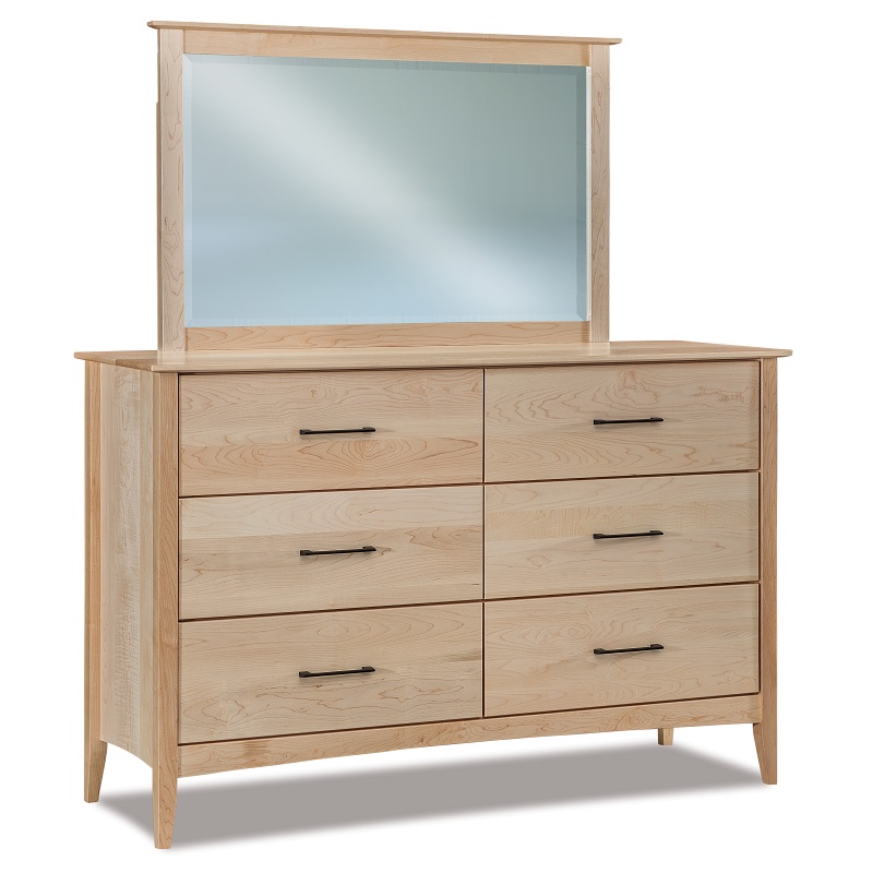 Atlantic 6 Drawer Dresser 66"W