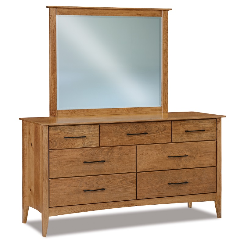 Atlantic 7 Drawer Dresser 66"W