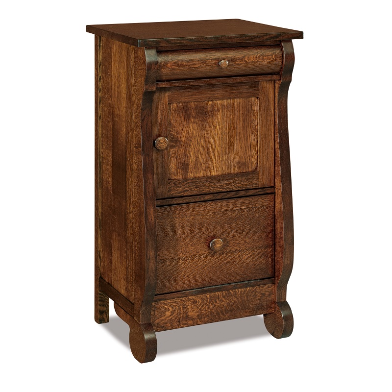 Old Classic Sleigh CPAP Bedside Cabinet