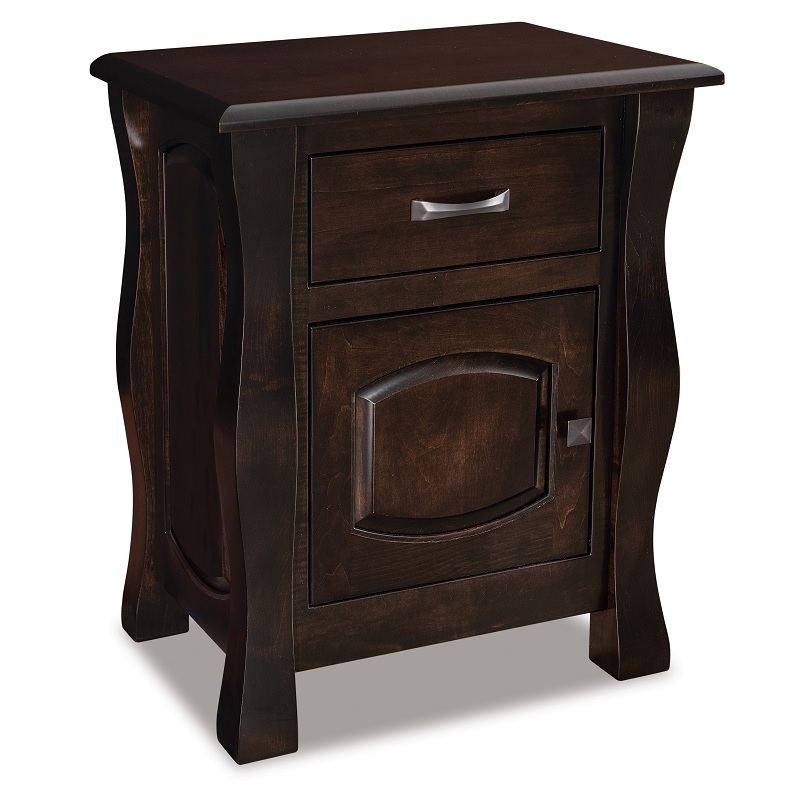 Reno 1 Drawer, 1 Door Nightstand