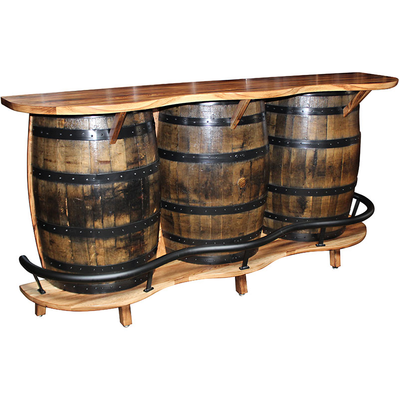 3 Barrel Bar Table