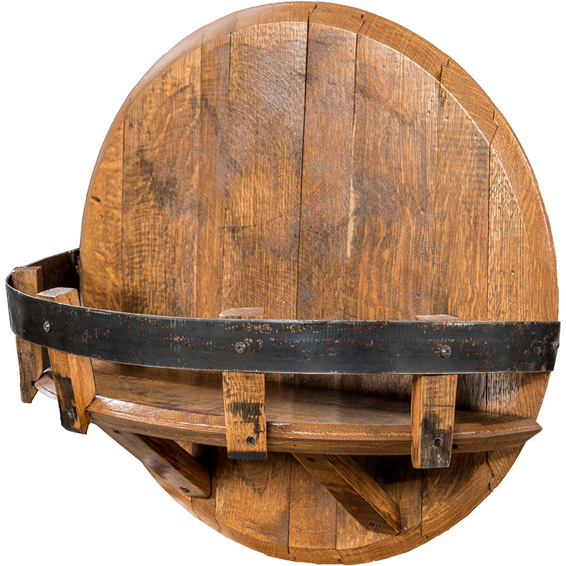 Barrel Head Shelf