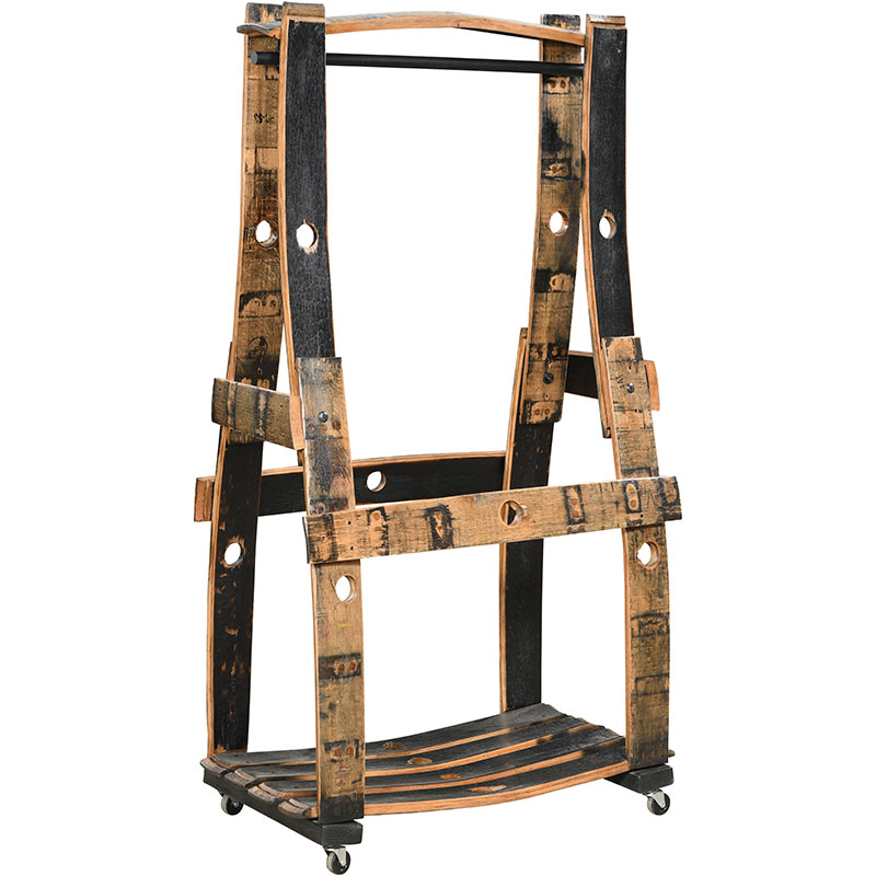 Barrel Stave Coat Hanger