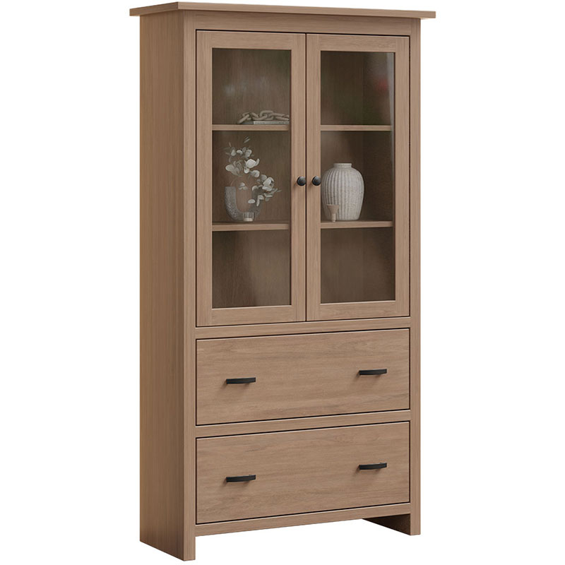 Lamont Bookcase w/Doors