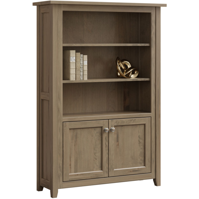 Premier Bookcase w/Bottom Doors