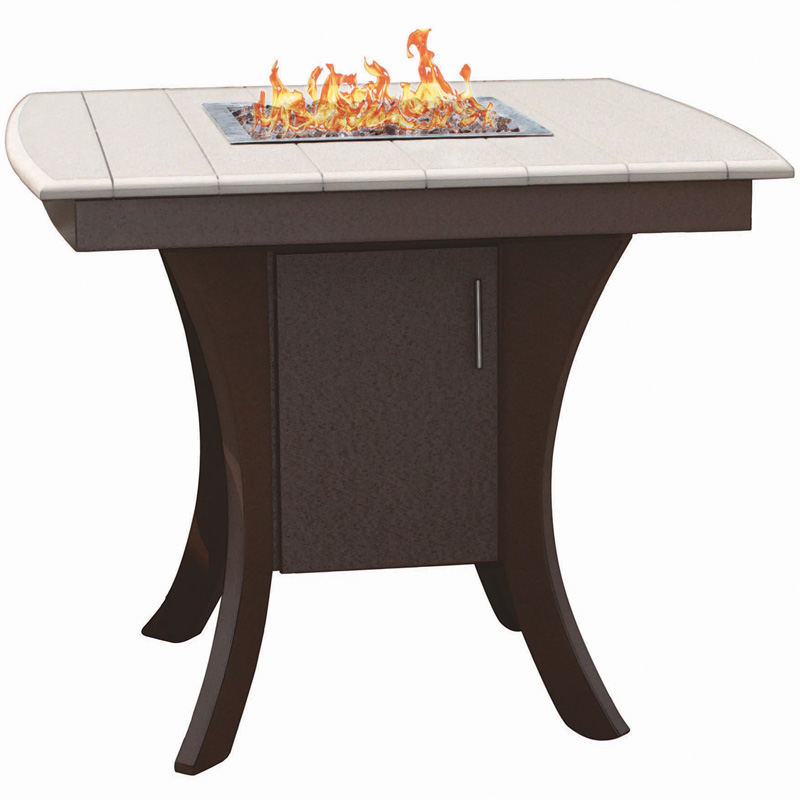 Paradise Firepit Pub Table