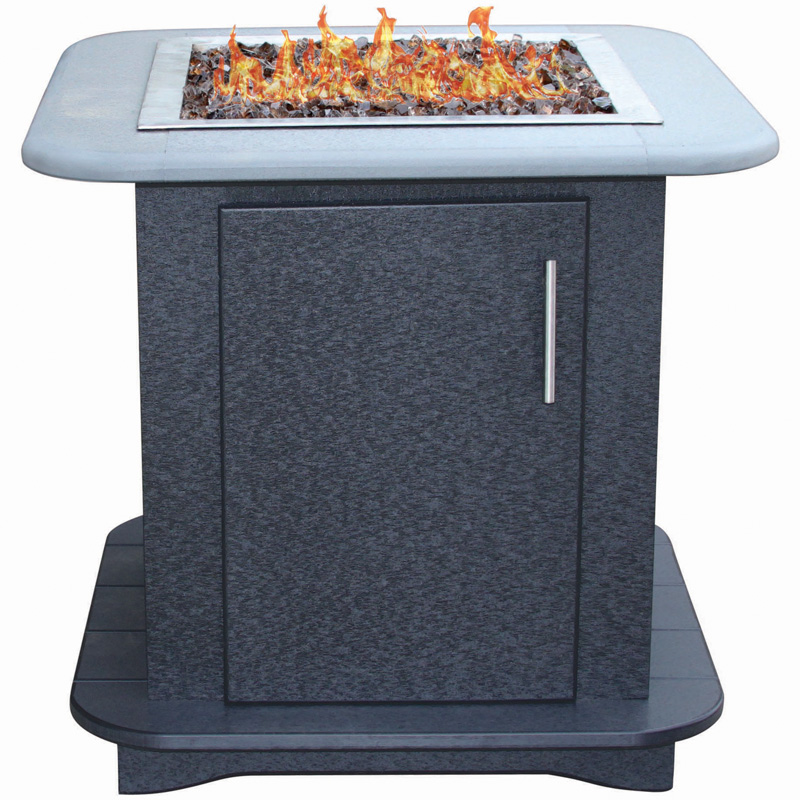 Paradise Firepit End Table