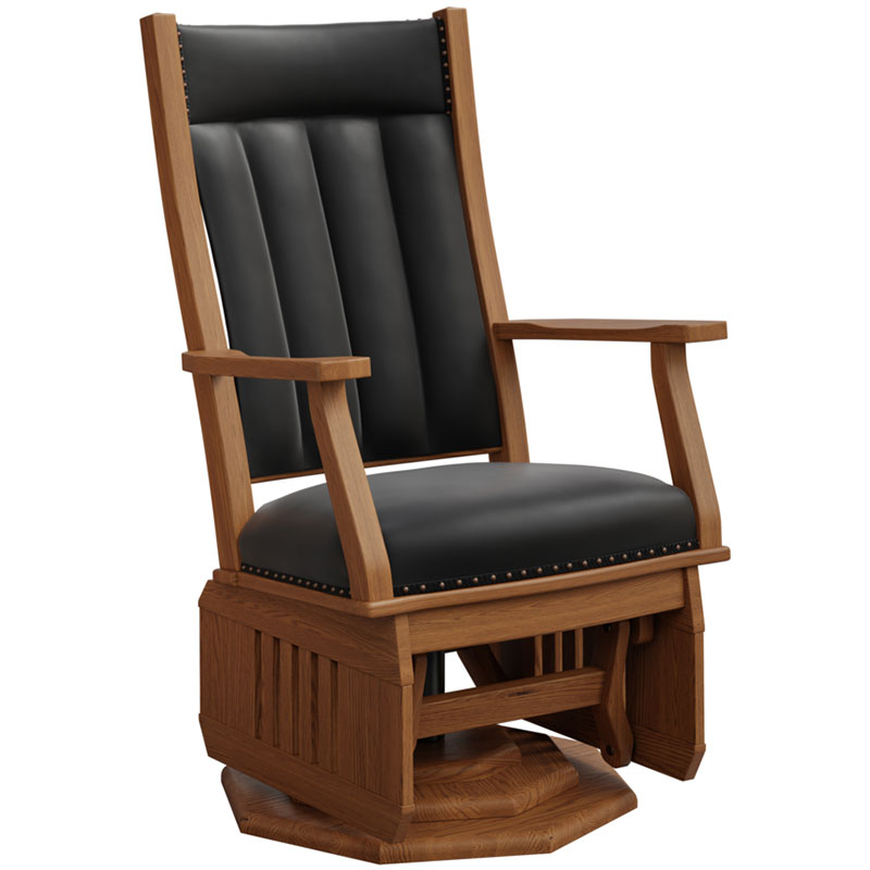 Mission Platform Base Swivel Glider w/ Slats