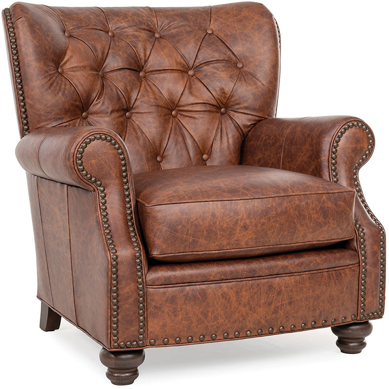 512 Chair / Ottoman - Leather