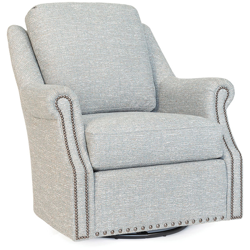 562 Swivel Glider Chair / Ottoman - Fabric