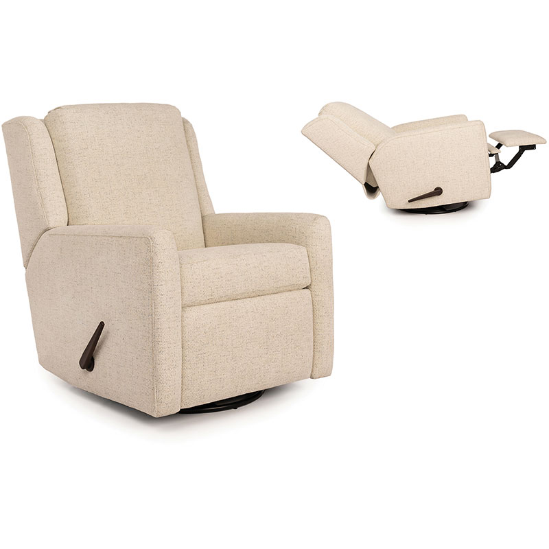 742 Swivel Glider Recliner - Fabric