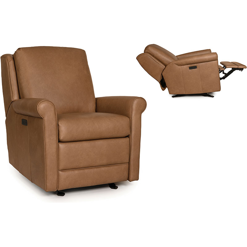 754 Motorized Glider Recliner - Leather